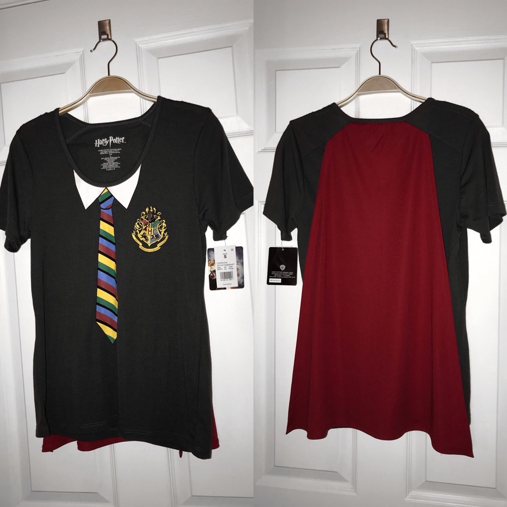 NEW HARRY POTTER costume top with cape